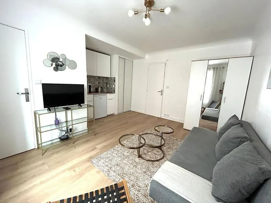 Paris Cosy Studio Near Beaugrenelle And Eiffel Tower Lägenhet